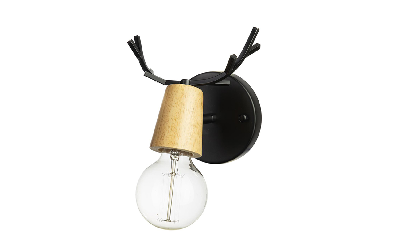 фото: Бра LOFT IT Sven 10024/1W Black