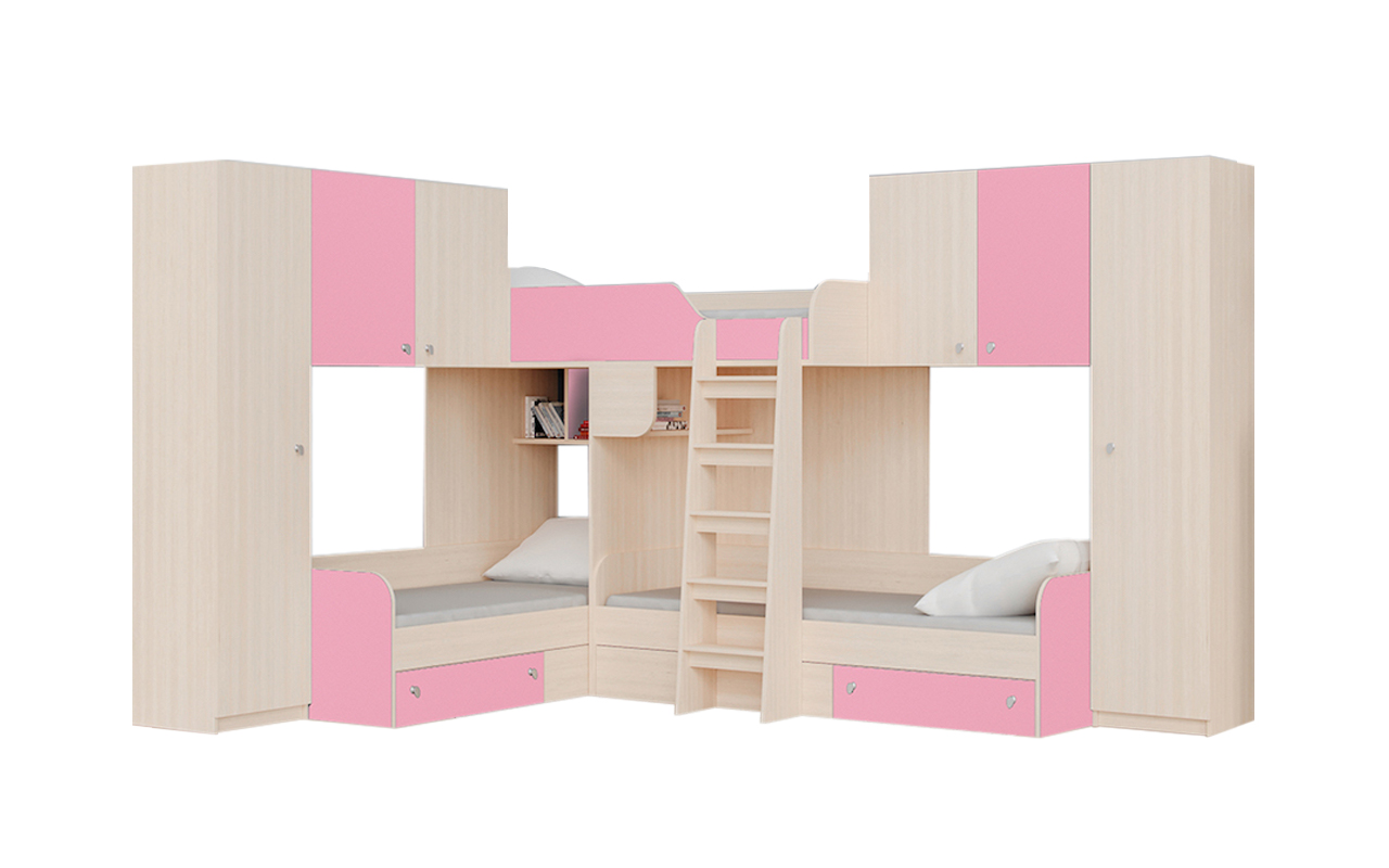 фото: Детская Кровать РВ-Мебель Трио 3